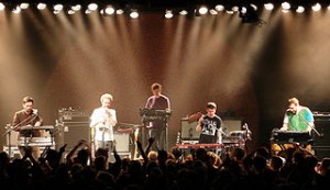 Hot Chip on Stage
